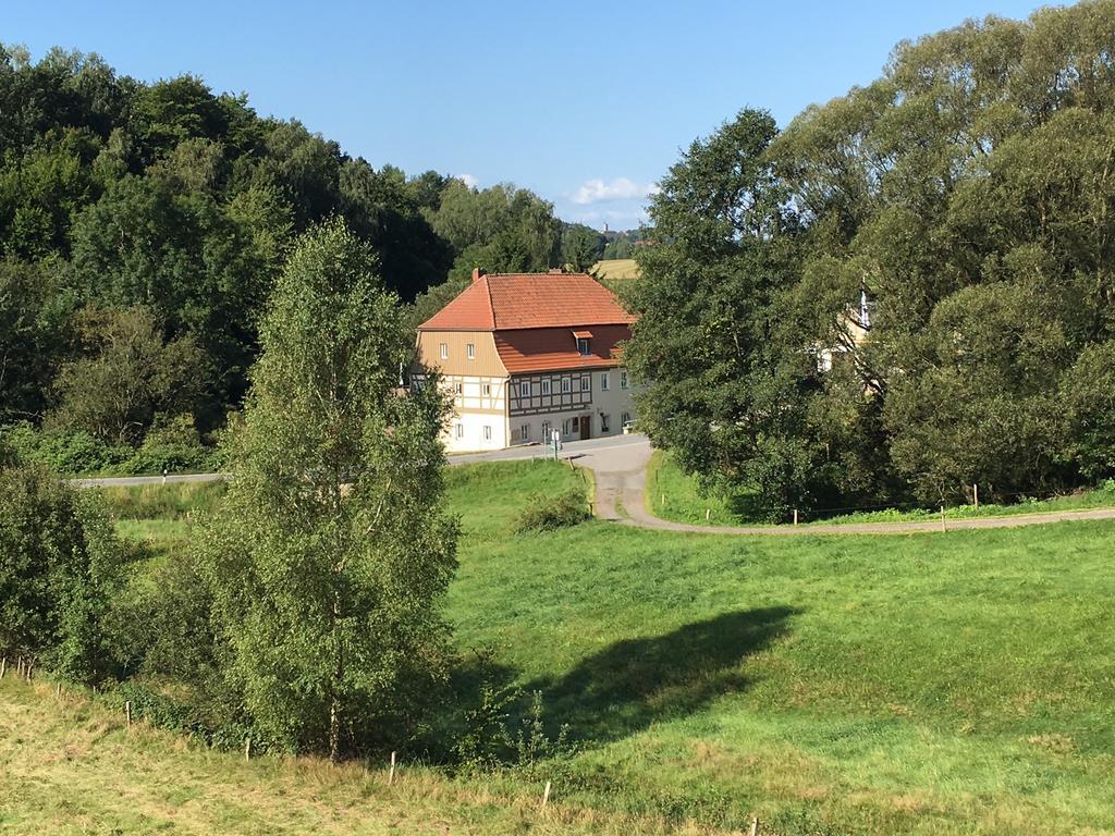 Ferienwohnung Richtermuehle Saupsdorf Exterior foto